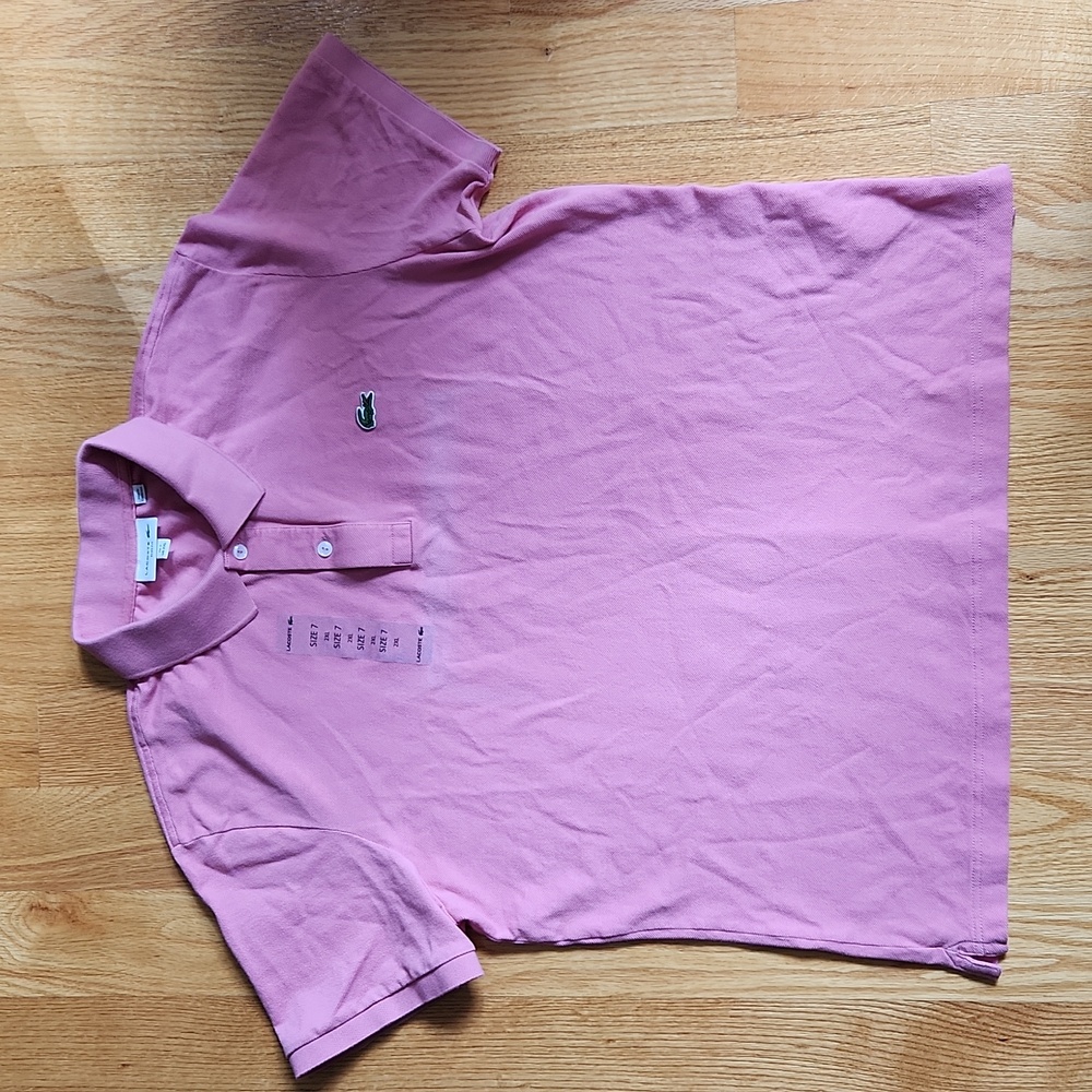 Lacoste, Slim Fit Polo, Mens, Sz 7